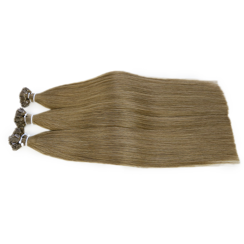 Wholesale Flat Tip Hair Extension Remy Virgin Double Drawn Flat Tip Hair Extension Human Hair